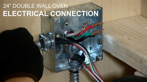 double wall oven junction box|wiring a built in oven.